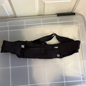 Lululemon Black Running Belt